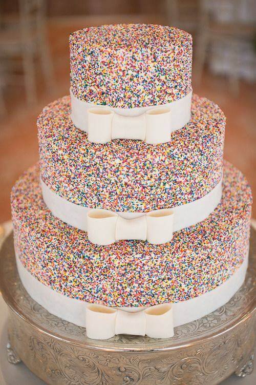 Bolo de Casamento Granulado