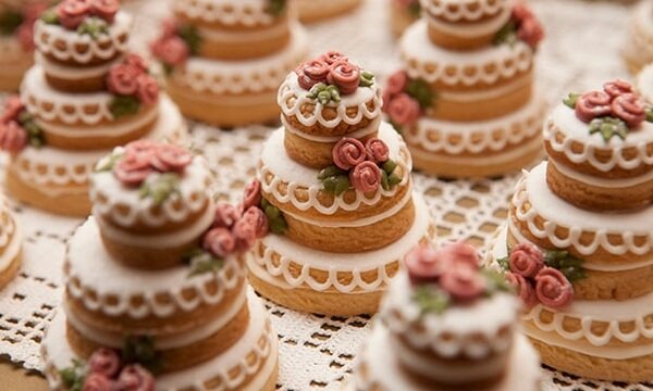 Mini Bolo de Casamento