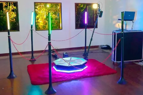Pacote plataforma 360 com DJ